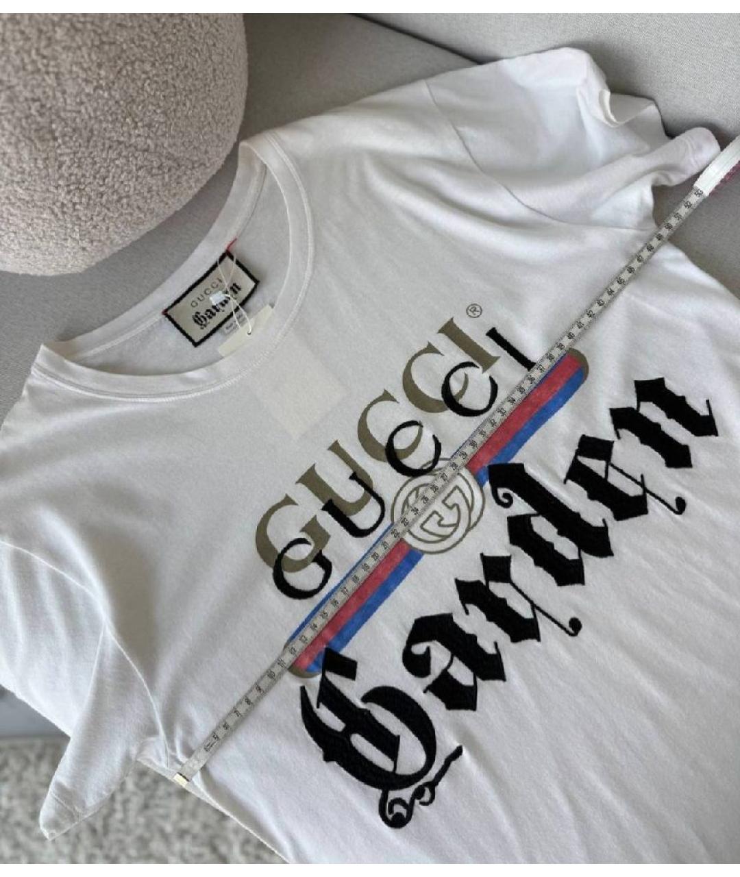 GUCCI Хлопковая футболка, фото 6