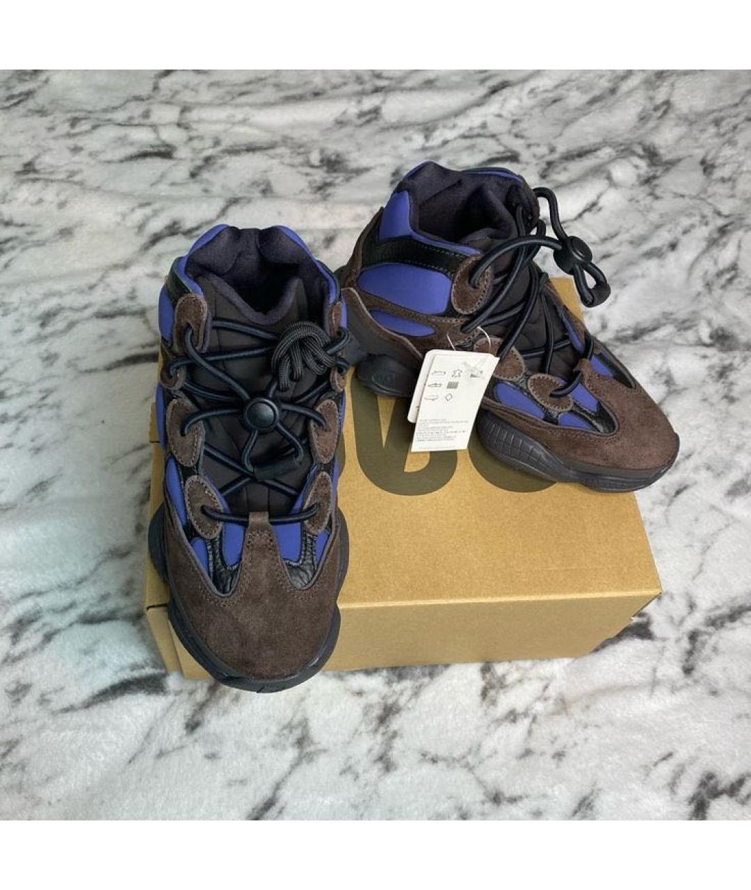 ADIDAS YEEZY Синие кроссовки, фото 5