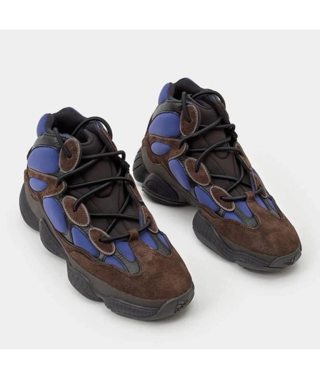 ADIDAS YEEZY Синие кроссовки, фото 4
