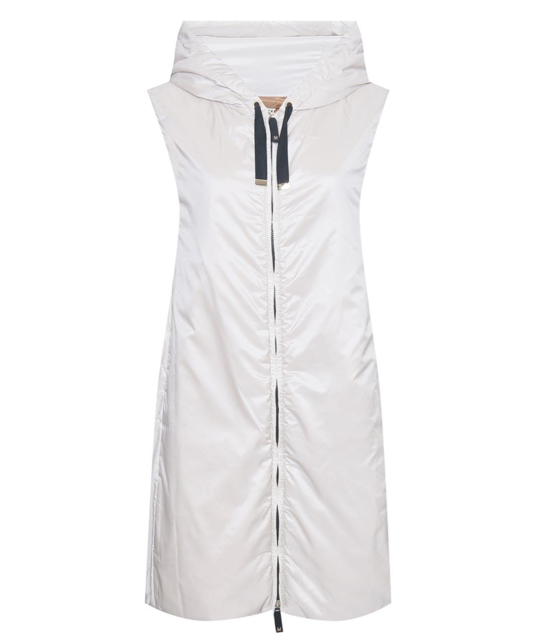 MAX MARA Белый шерстяной жилет, фото 9