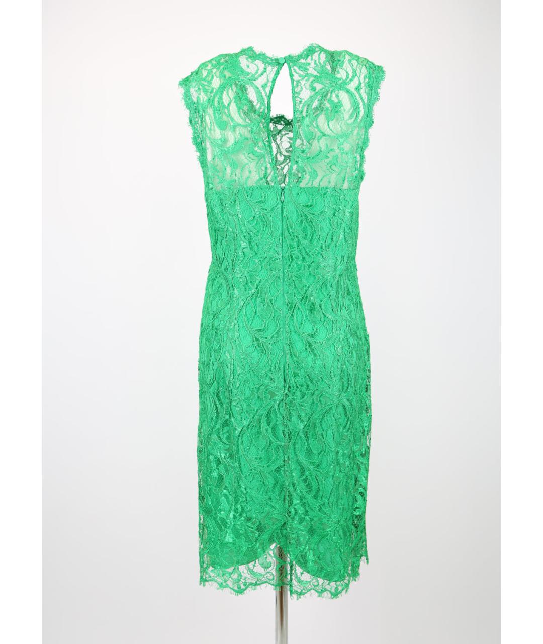 EMILIO PUCCI Зеленые вискозное коктейльное платье, фото 2