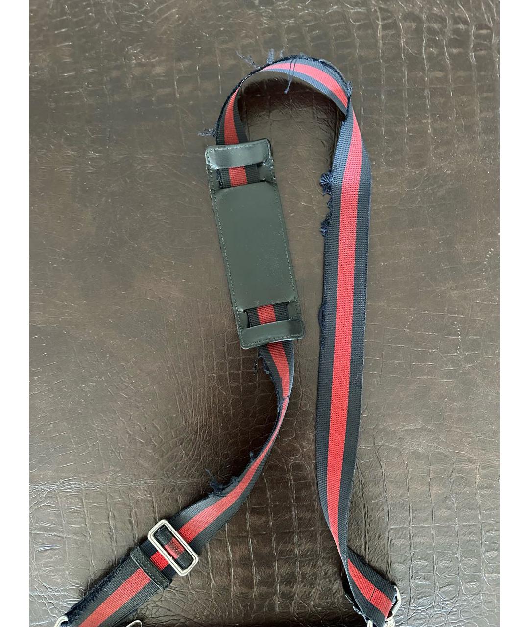 GUCCI Черная кожаная сумка на плечо, фото 3