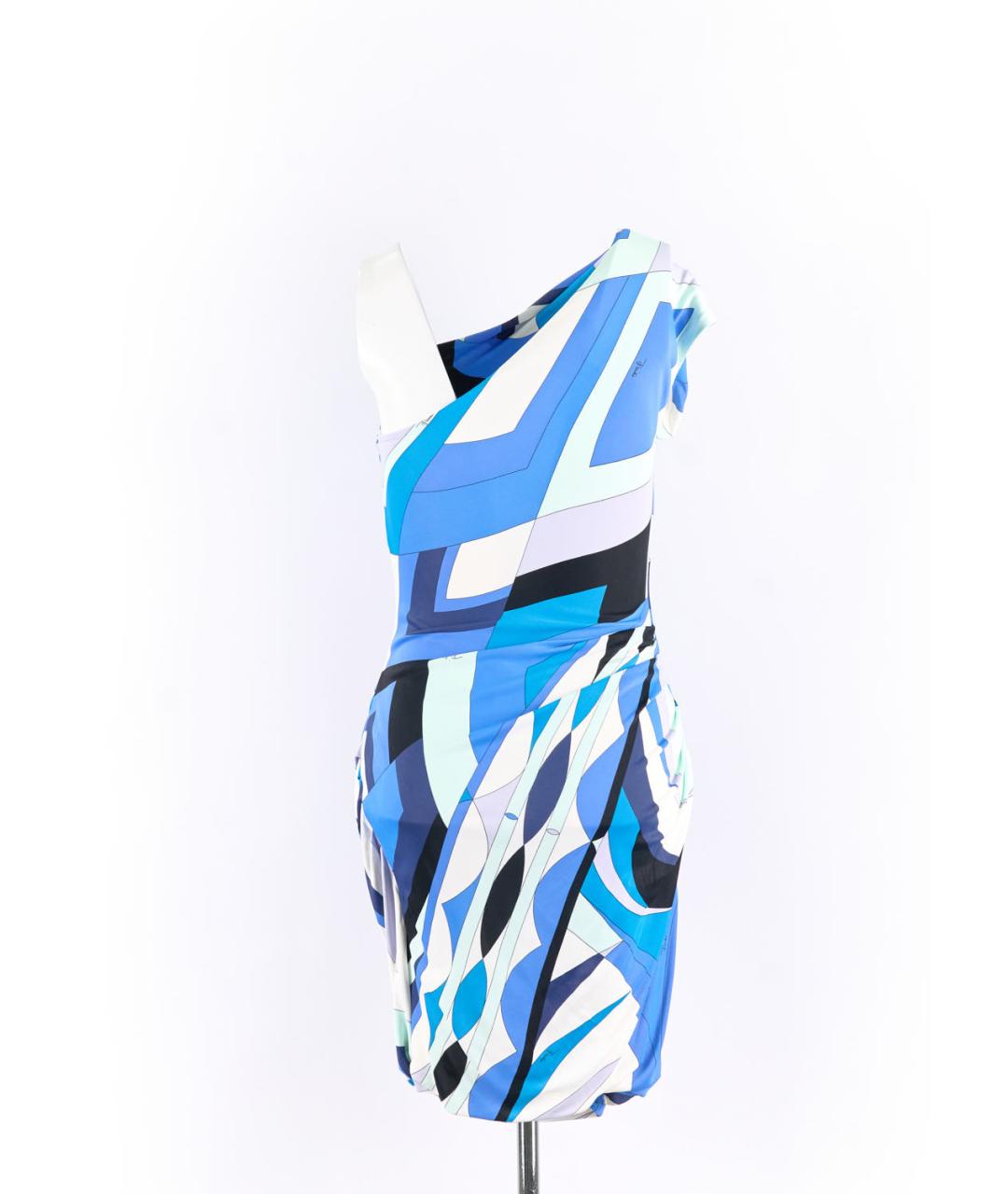 EMILIO PUCCI Мульти вискозное коктейльное платье, фото 2
