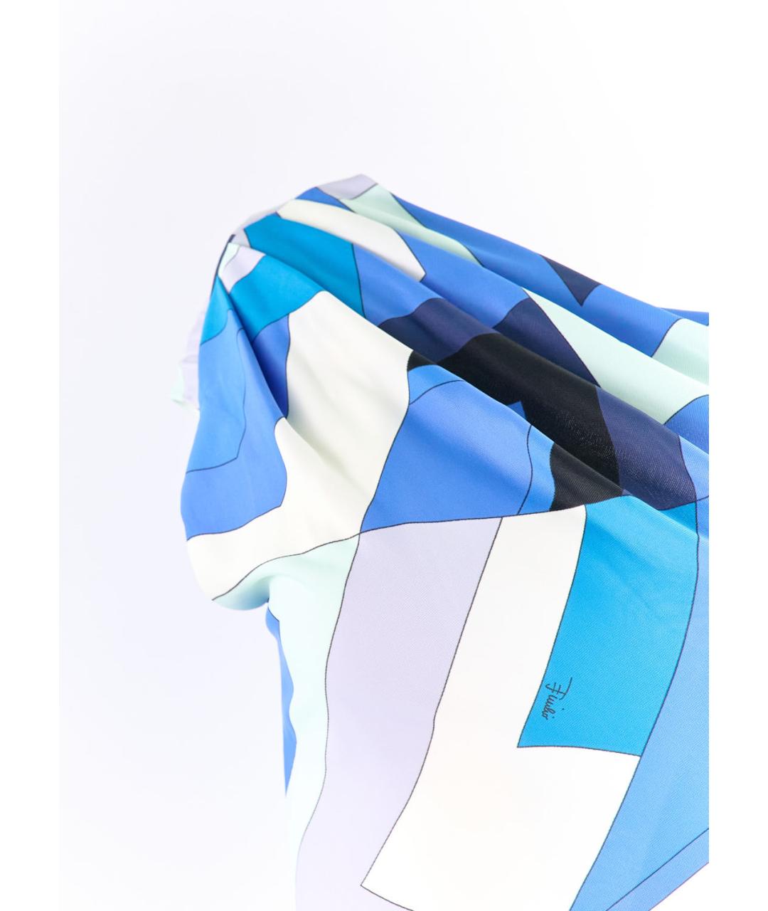 EMILIO PUCCI Мульти вискозное коктейльное платье, фото 5