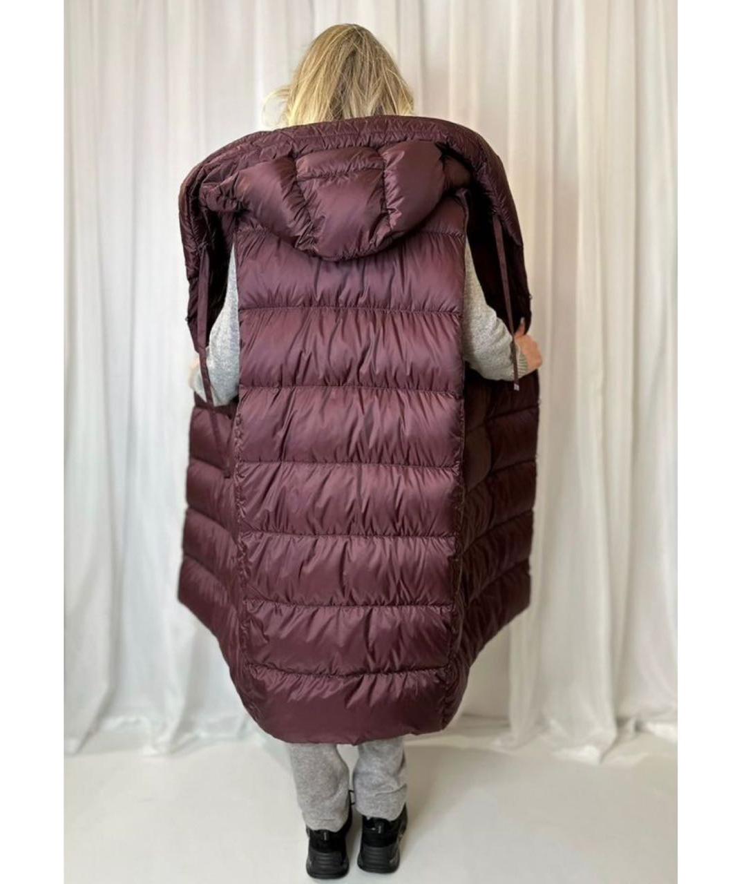 MAX MARA Бордовый жилет, фото 2