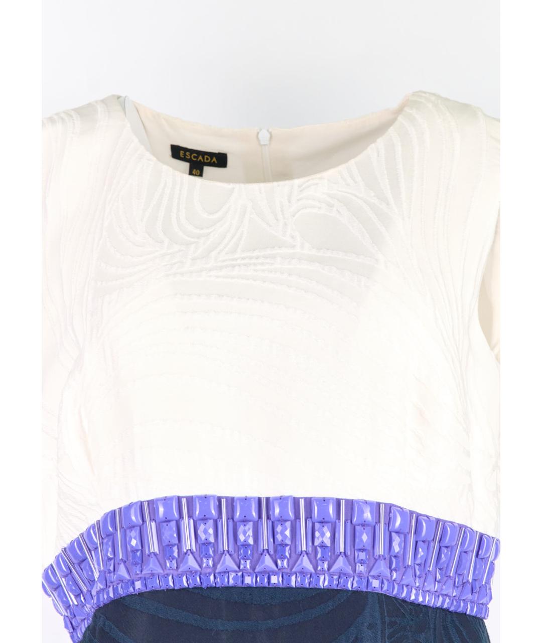ESCADA Мульти хлопковое коктейльное платье, фото 4