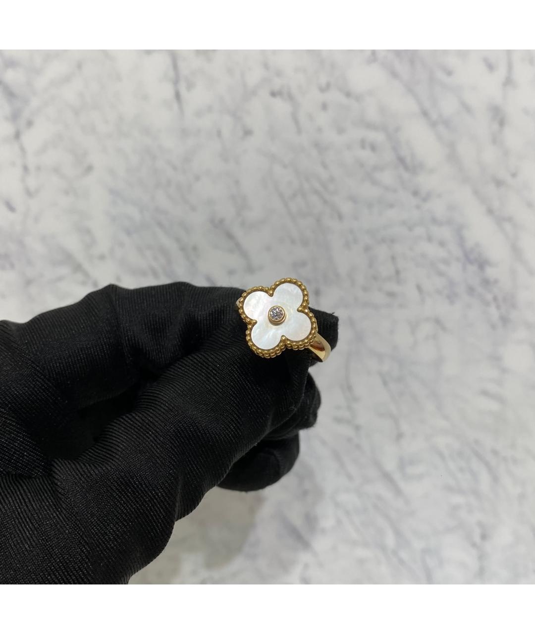 VAN CLEEF & ARPELS Белое кольцо, фото 4