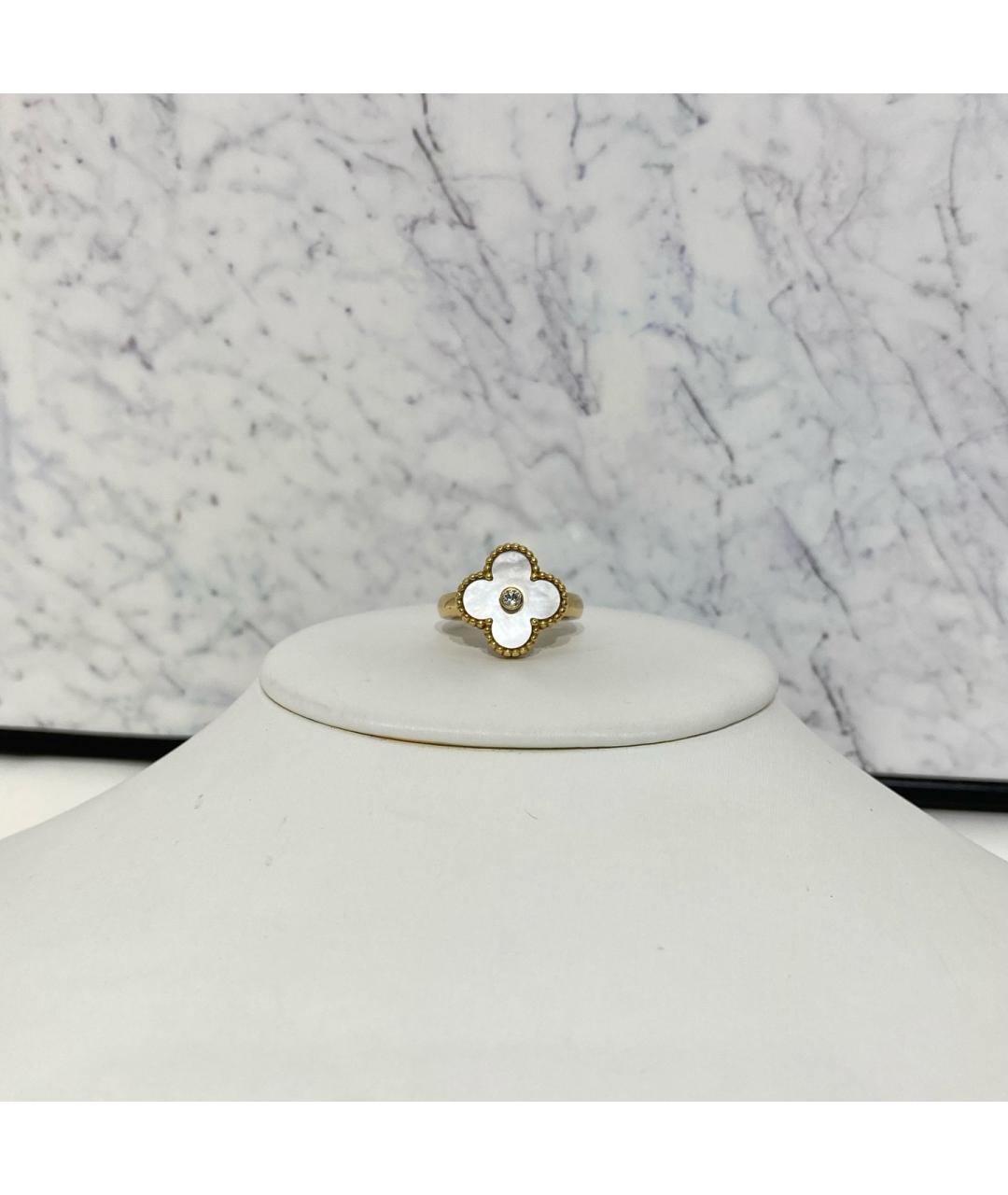 VAN CLEEF & ARPELS Белое кольцо, фото 2