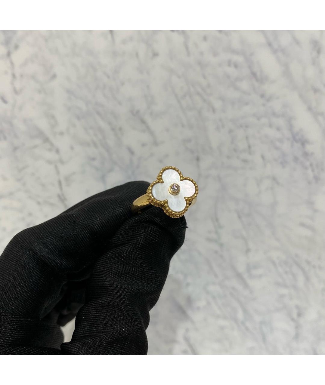 VAN CLEEF & ARPELS Белое кольцо, фото 5