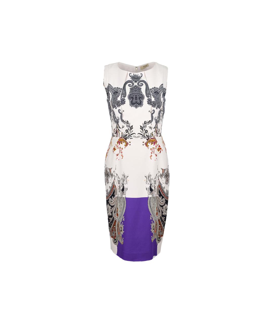 ETRO Мульти вискозное коктейльное платье, фото 6