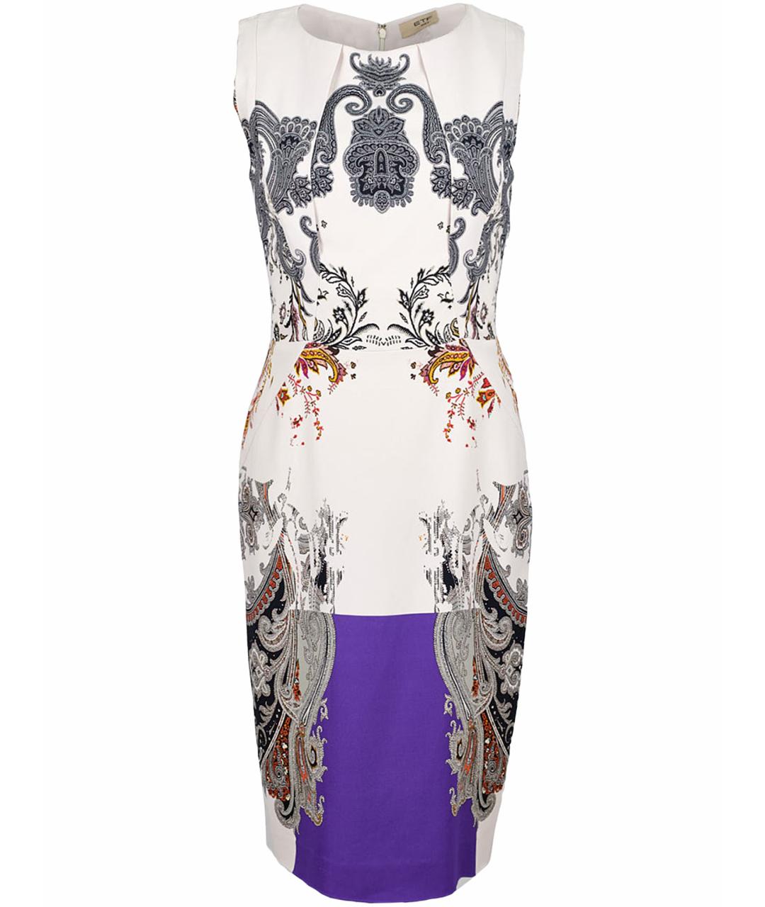 ETRO Мульти вискозное коктейльное платье, фото 1