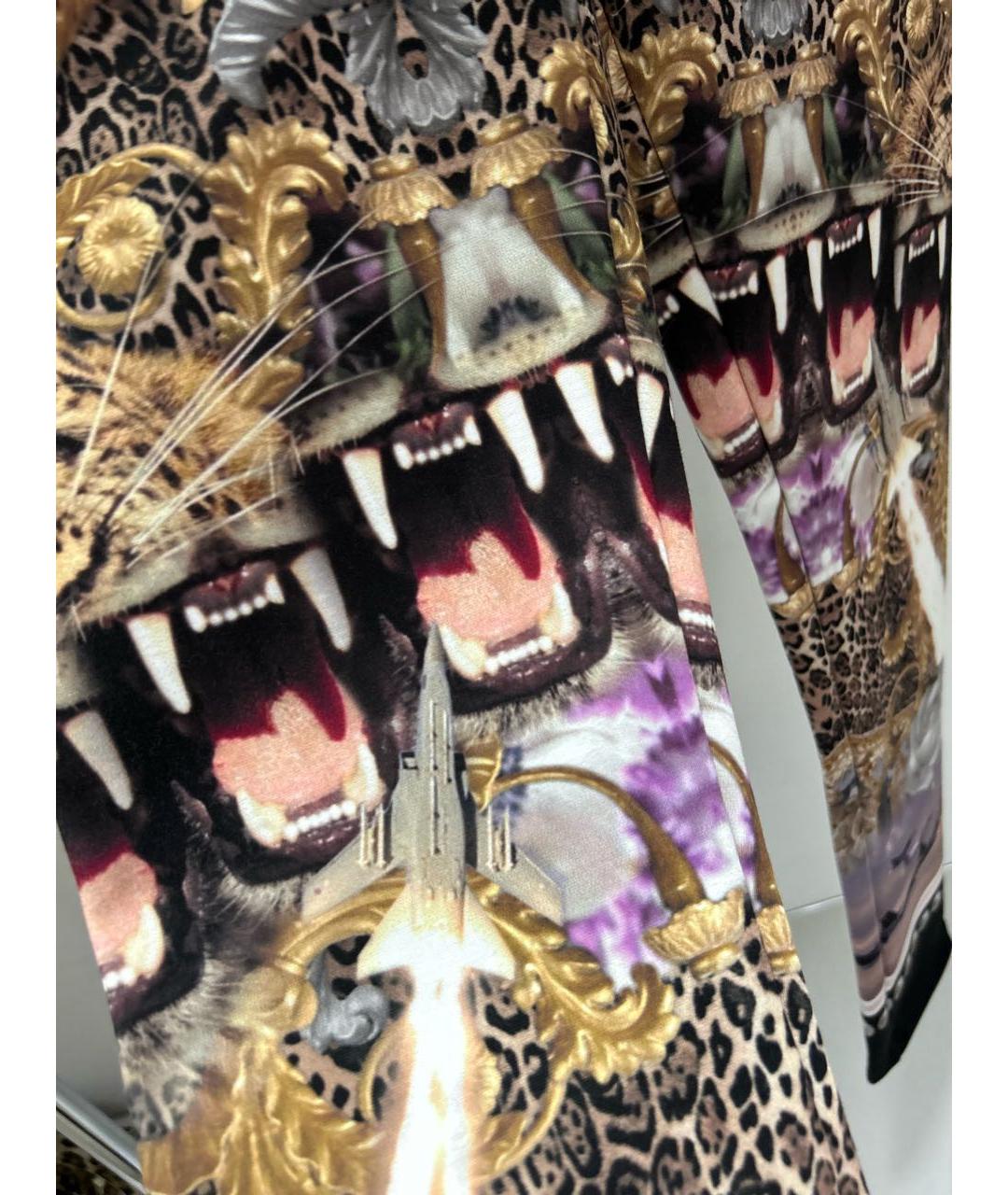 PHILIPP PLEIN Мульти брюки узкие, фото 4