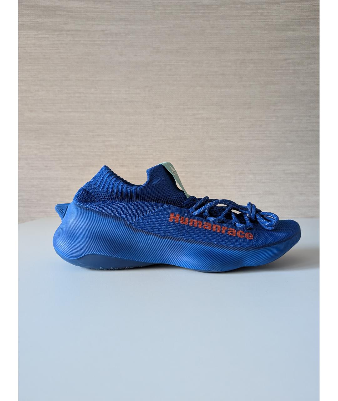 ADIDAS Синие текстильные низкие кроссовки / кеды, фото 10