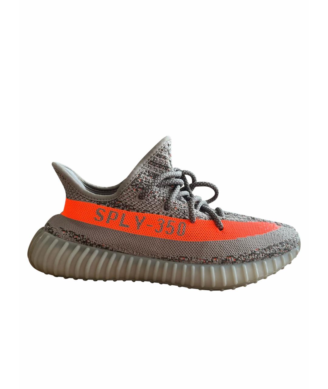 ADIDAS YEEZY Текстильные низкие кроссовки / кеды, фото 1