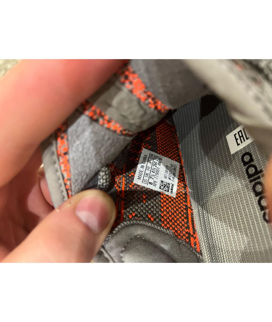 ADIDAS YEEZY Текстильные низкие кроссовки / кеды, фото 6