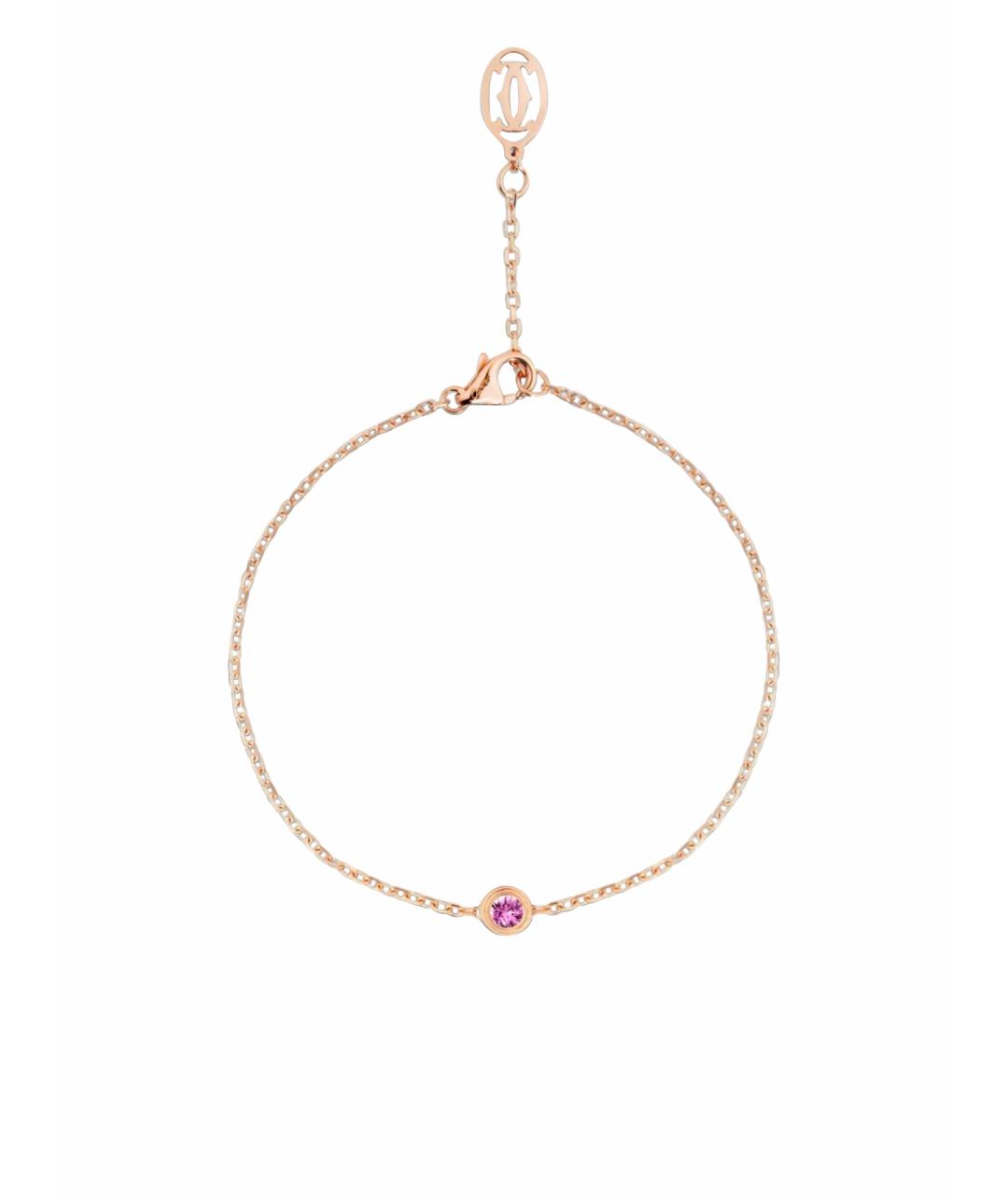 CARTIER Золотой браслет из розового золота, фото 1