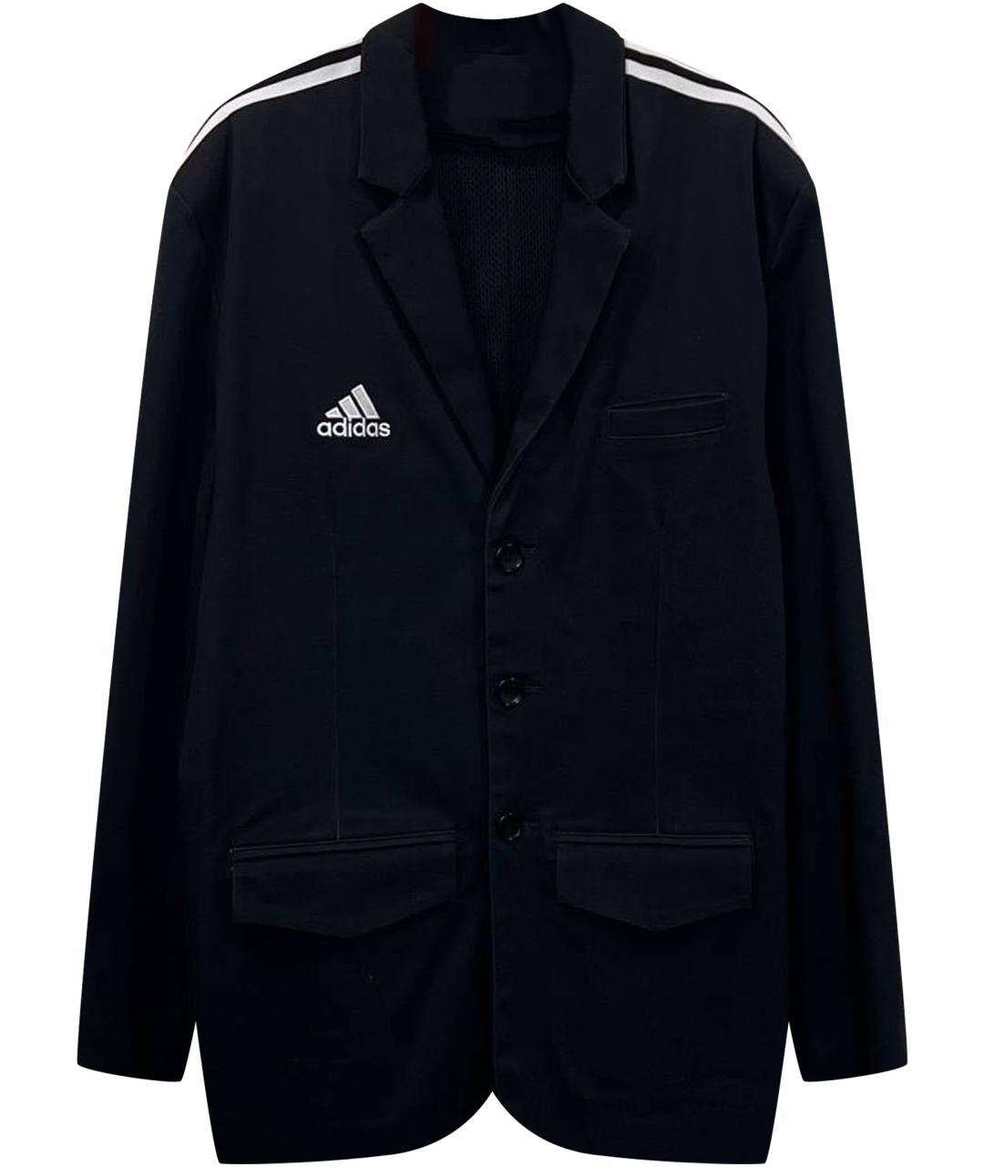 ADIDAS Черный полиэстеровый пиджак, фото 1