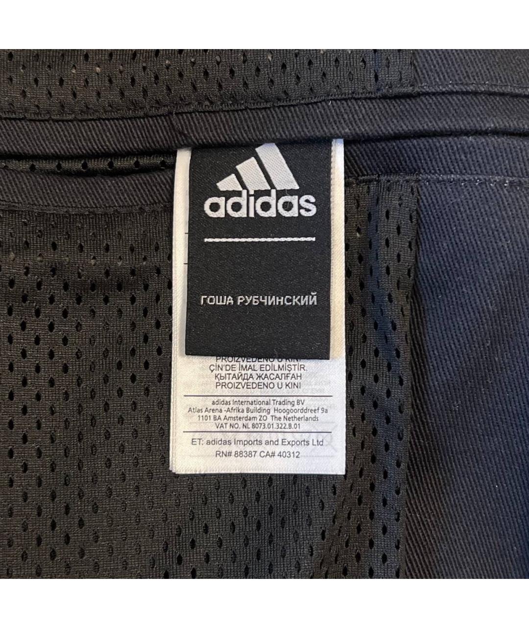ADIDAS Черный полиэстеровый пиджак, фото 4