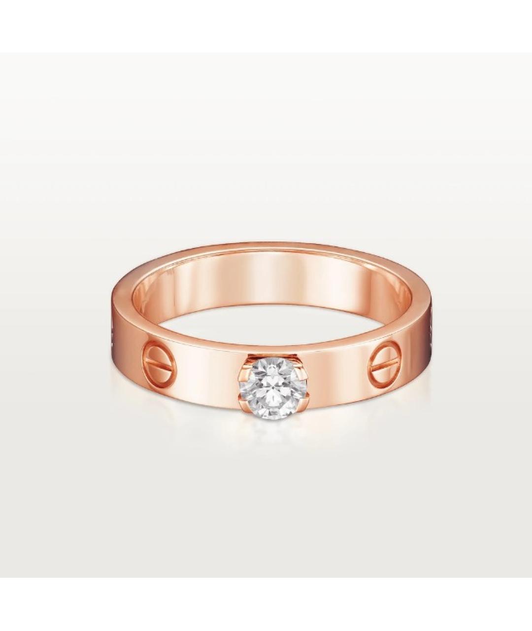 CARTIER Кольцо из розового золота, фото 8