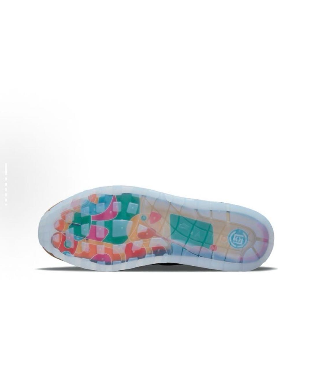 NIKE Коричневые замшевые низкие кроссовки / кеды, фото 6