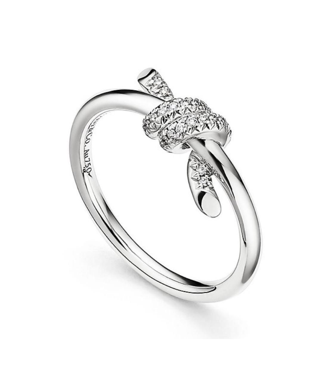 TIFFANY&CO Серебряное кольцо из белого золота, фото 4