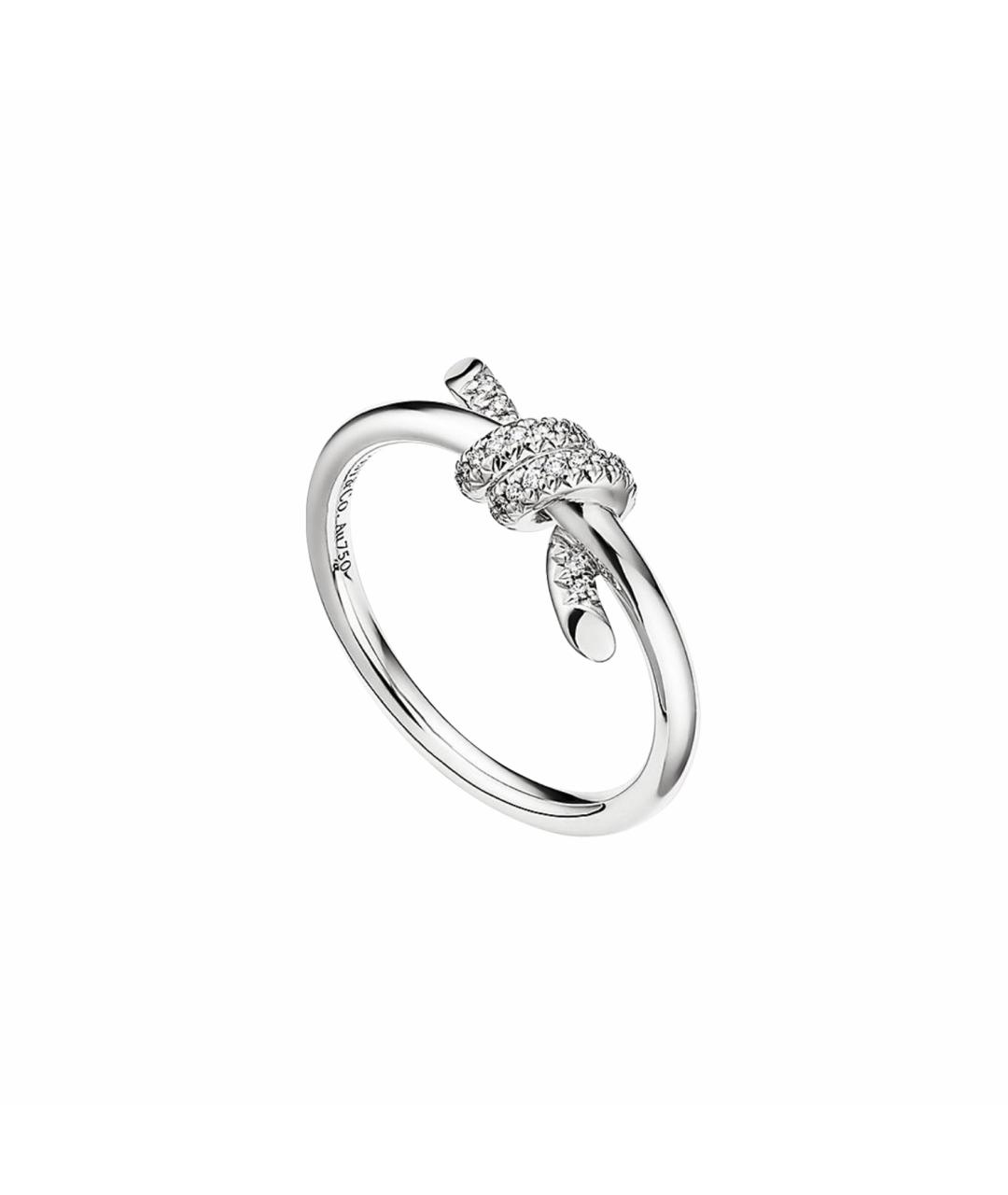 TIFFANY&CO Серебряное кольцо из белого золота, фото 1