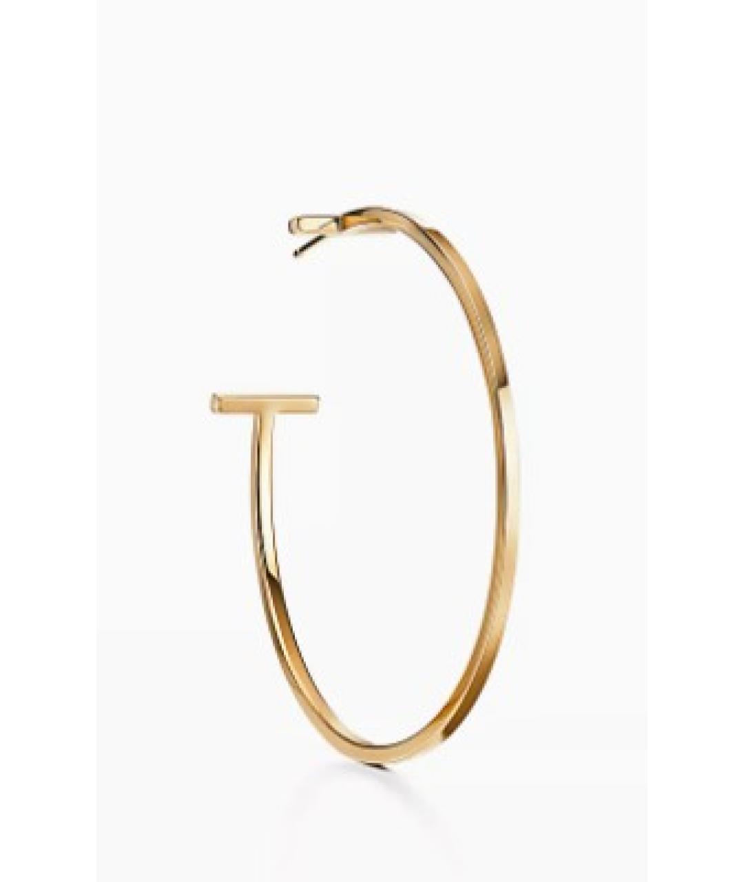 TIFFANY&CO Желтые серьги из желтого золота, фото 5