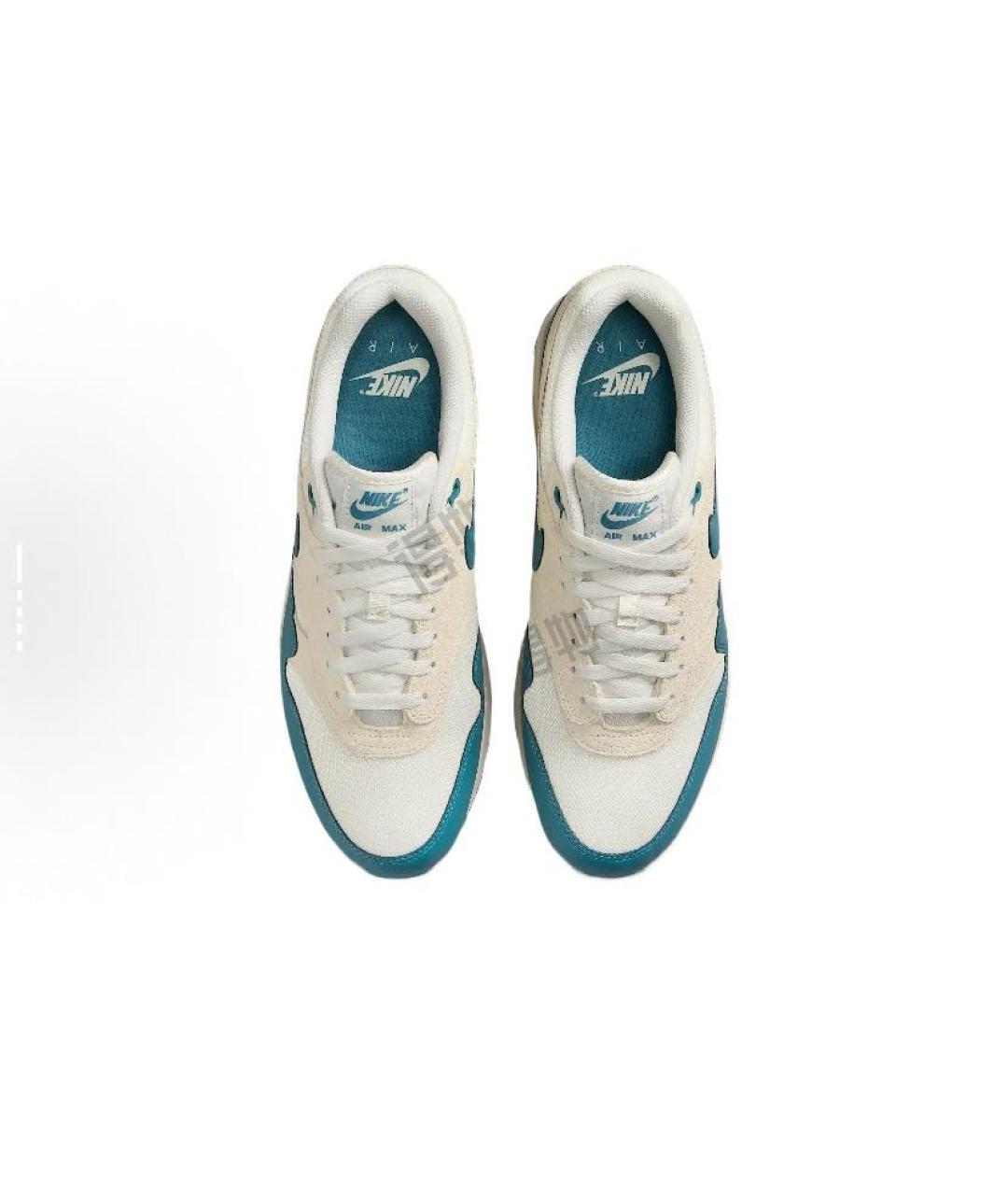 NIKE Бежевые текстильные низкие кроссовки / кеды, фото 4