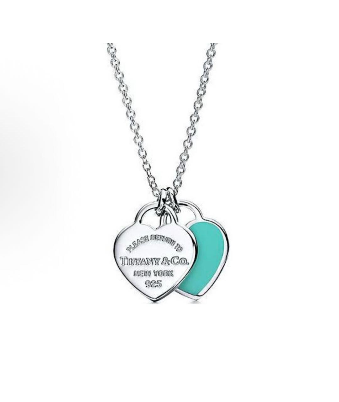 TIFFANY&CO Бирюзовая серебряная цепочка, фото 6