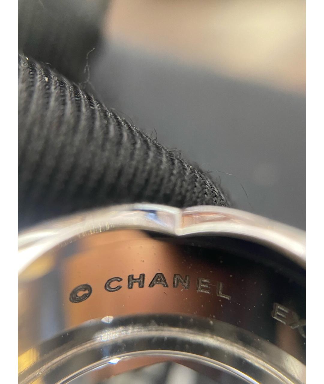 CHANEL Серебряное кольцо из белого золота, фото 5