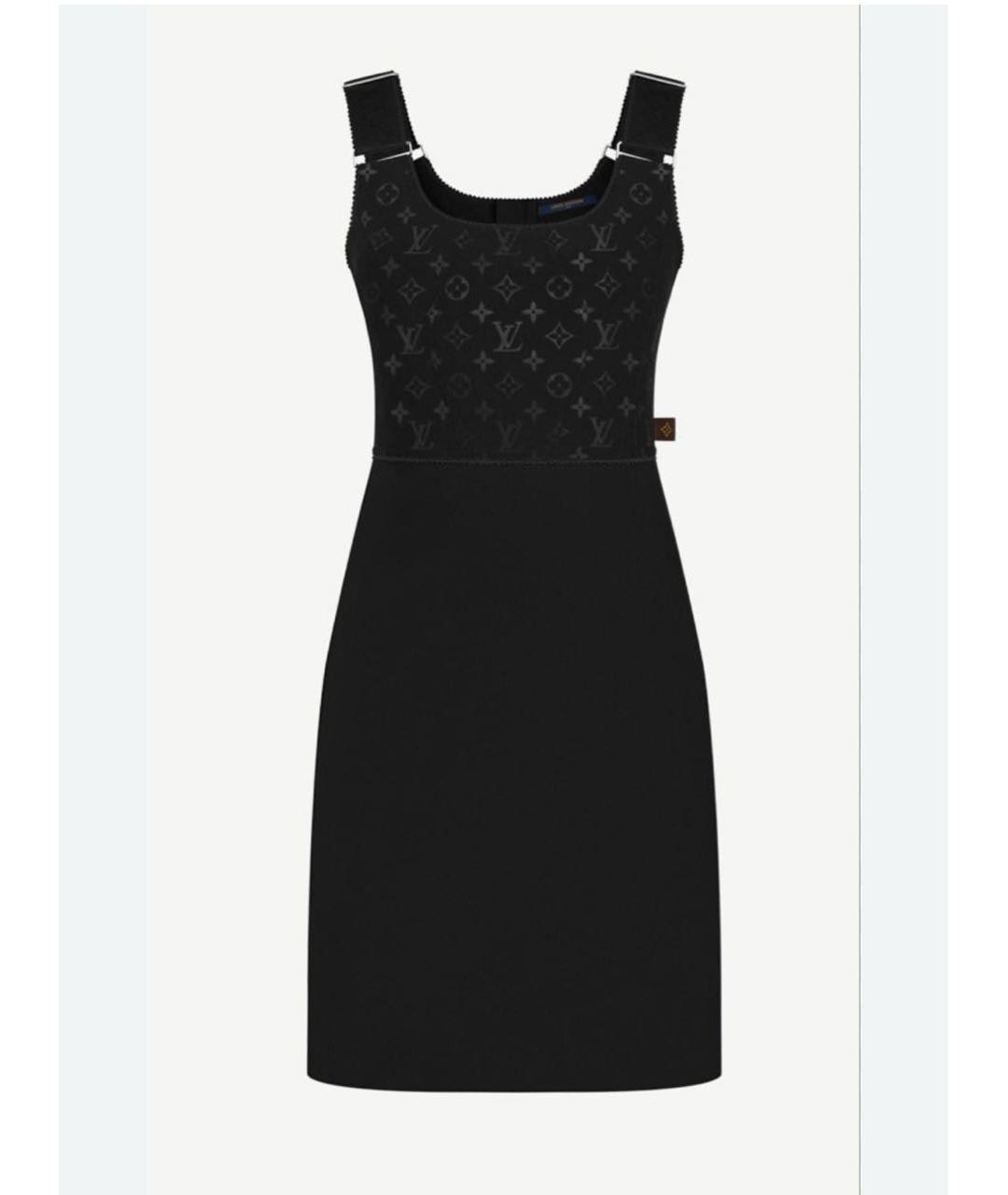 LOUIS VUITTON Черное платье, фото 6