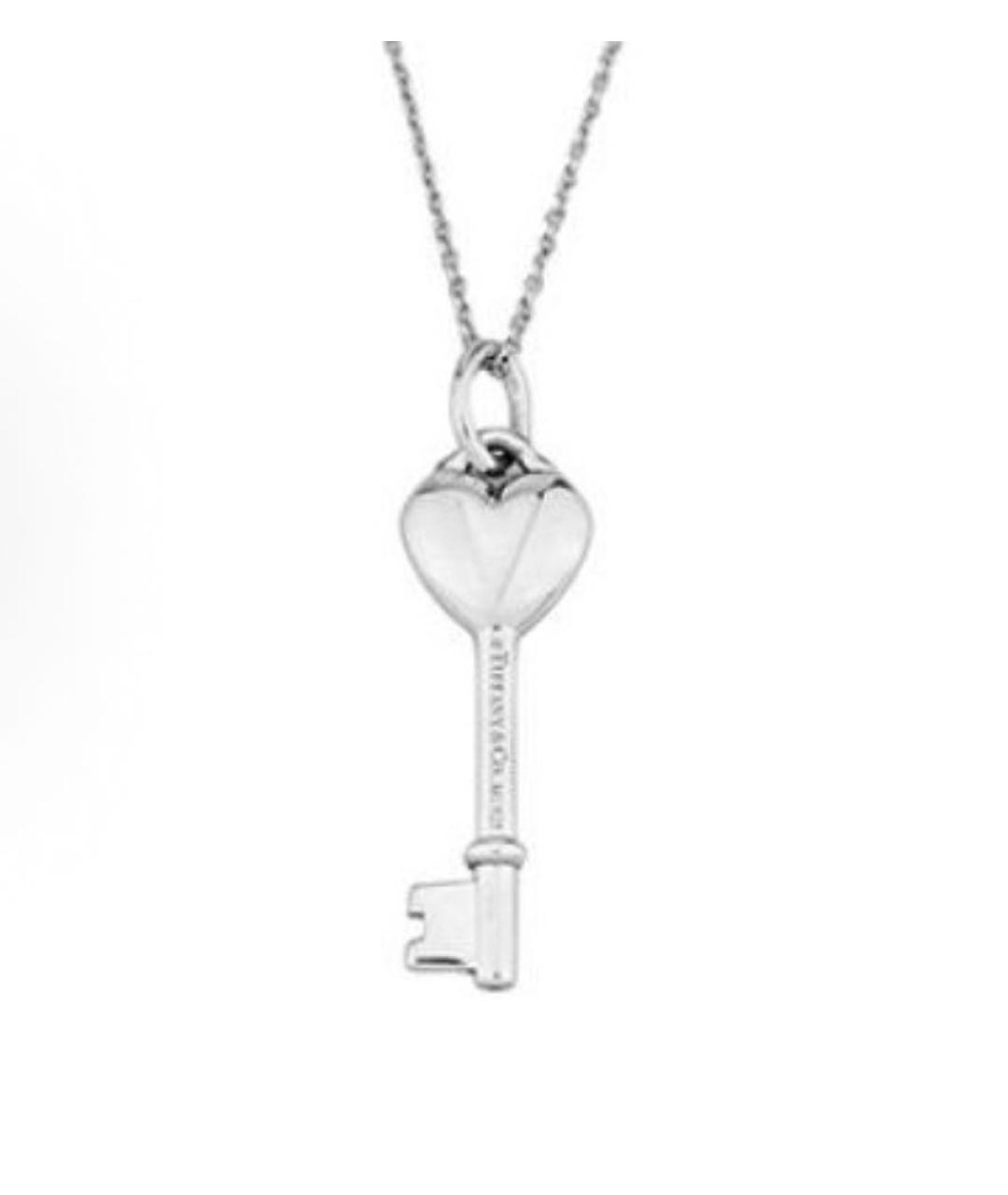 TIFFANY&CO Бирюзовая серебряная подвеска, фото 2