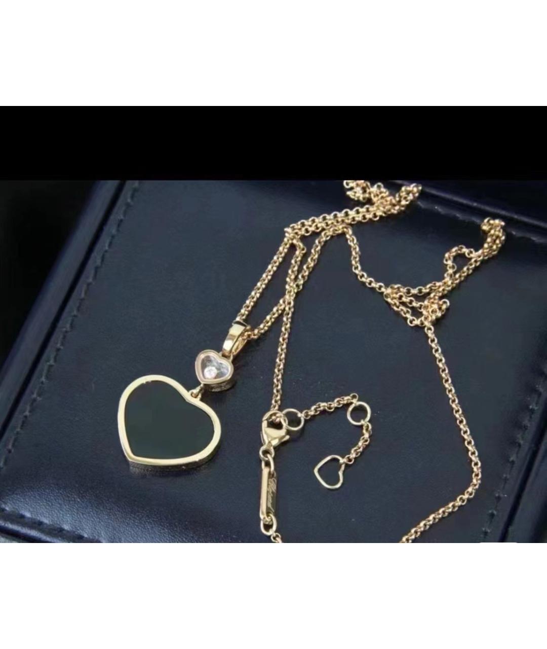 CHOPARD Черный кулон из розового золота, фото 3