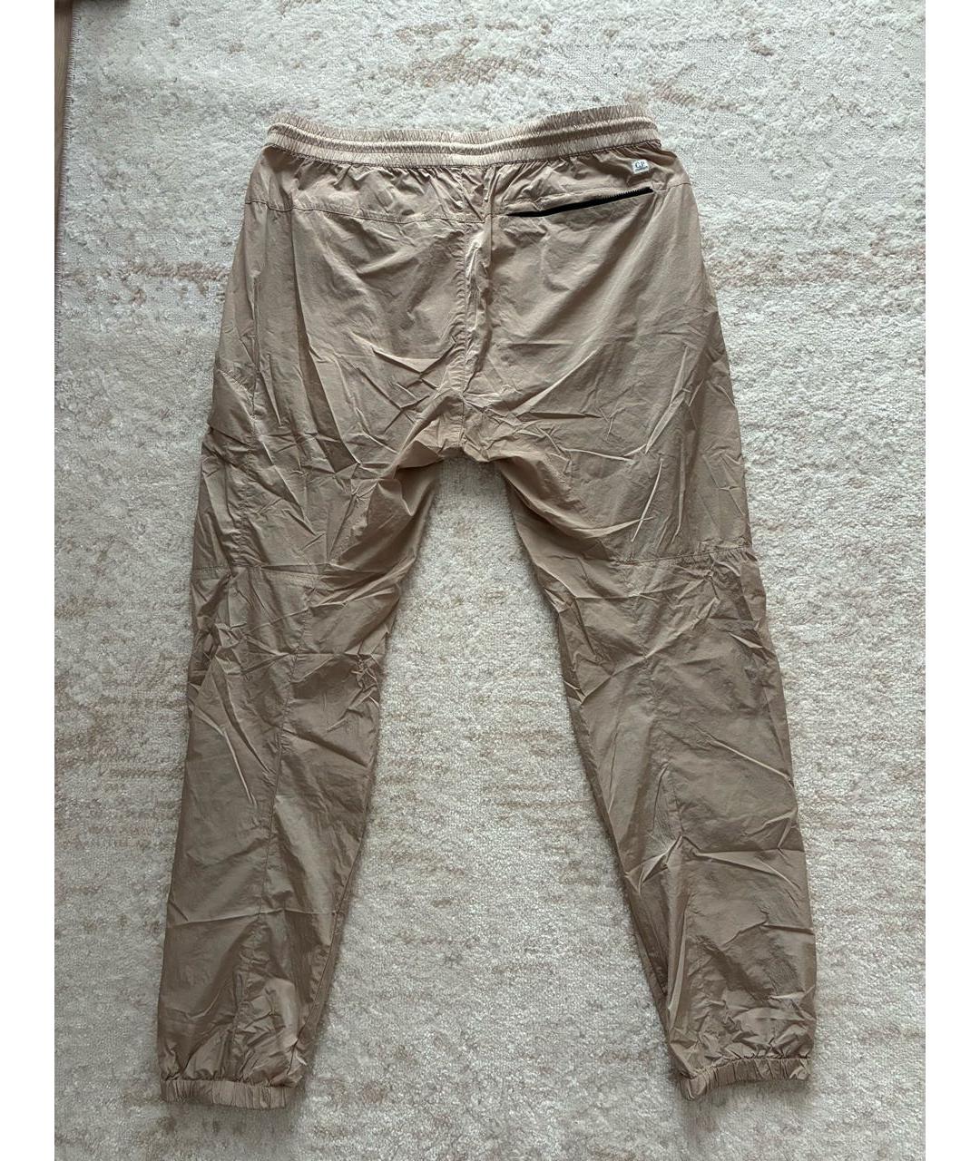 CP COMPANY Бежевые полиамидовые повседневные брюки, фото 2