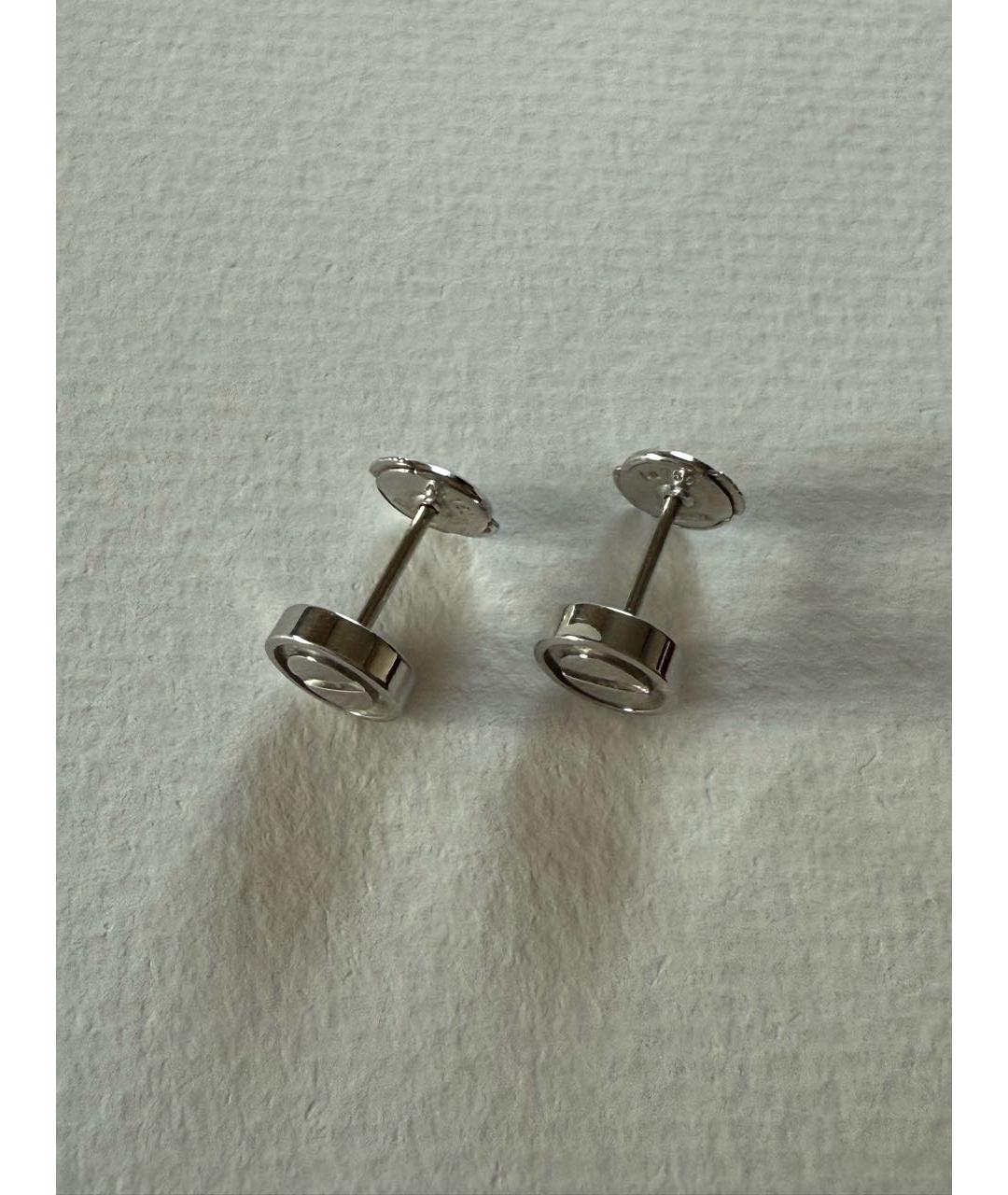 CARTIER Белые серьги из белого золота, фото 2