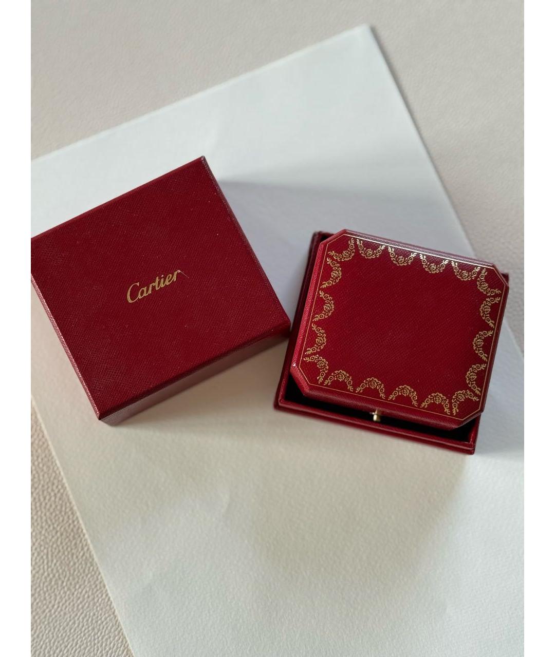 CARTIER Белые серьги из белого золота, фото 6
