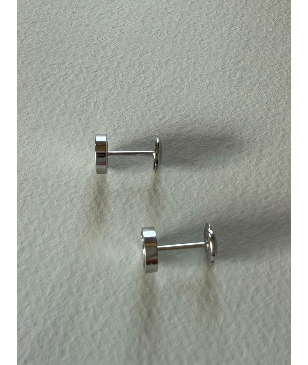 CARTIER Белые серьги из белого золота, фото 3