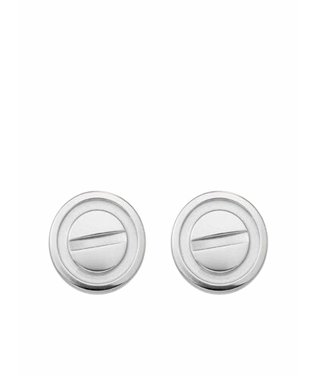 CARTIER Белые серьги из белого золота, фото 1