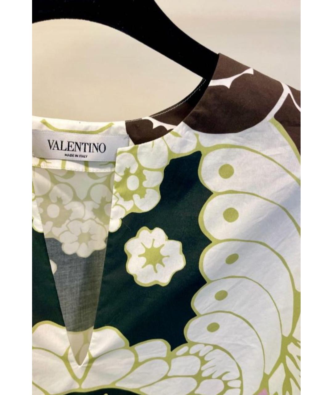 VALENTINO Мульти хлопковая блузы, фото 3