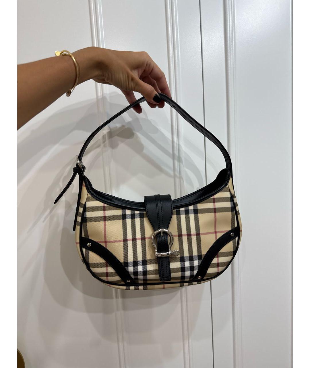 BURBERRY Мульти кожаная сумка через плечо, фото 6
