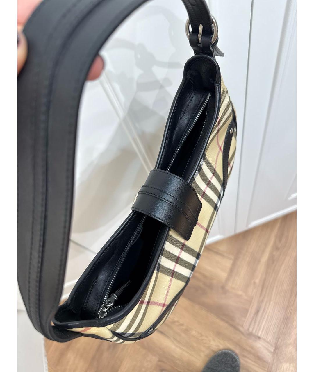 BURBERRY Мульти кожаная сумка через плечо, фото 4