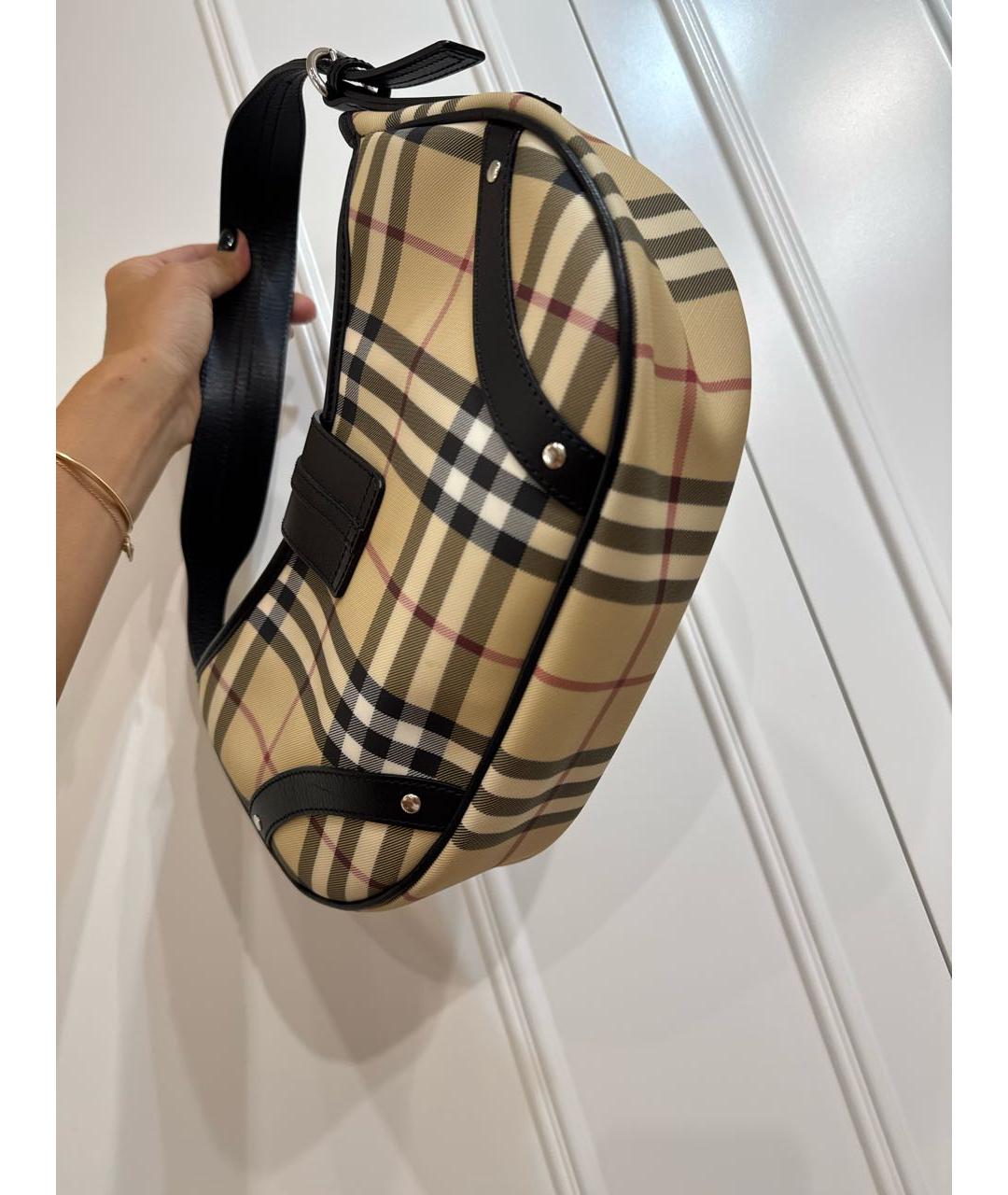 BURBERRY Мульти кожаная сумка через плечо, фото 5