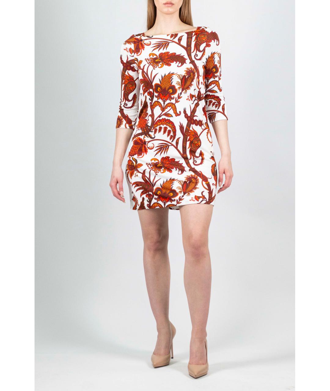 GUCCI Мульти вискозное повседневное платье, фото 7