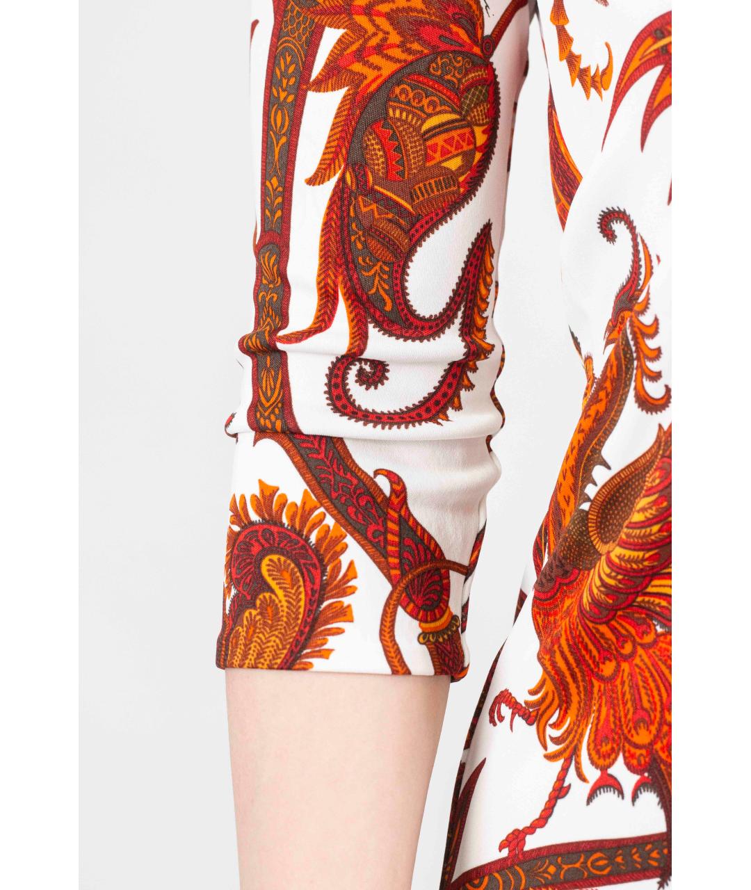 GUCCI Мульти вискозное повседневное платье, фото 4