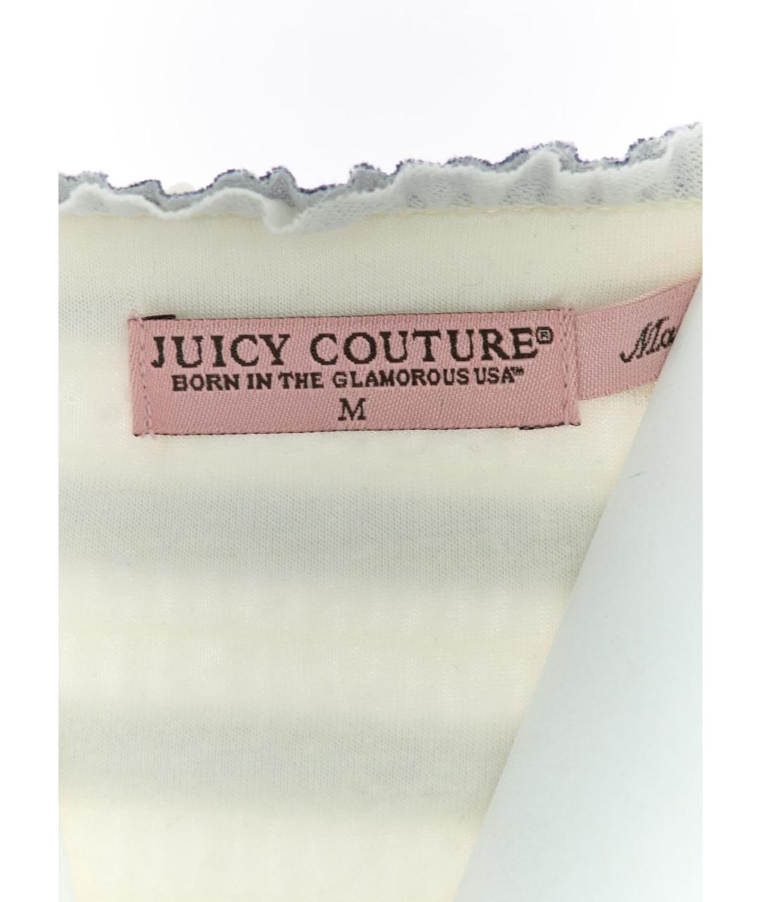 JUICY COUTURE Белый полиамидовый сарафан, фото 3