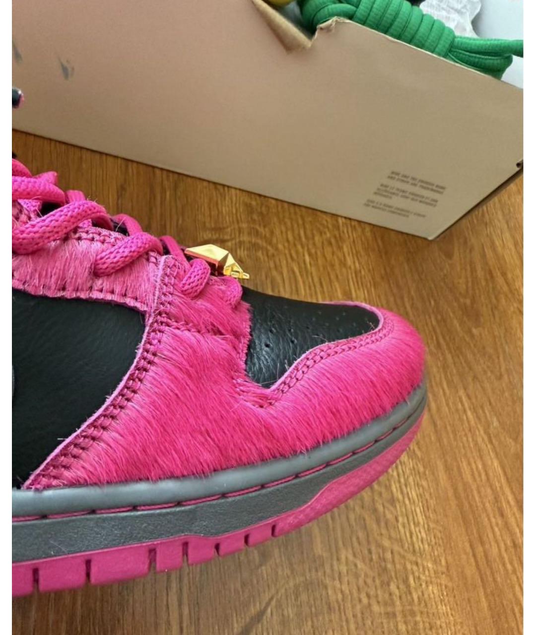 NIKE Фуксия высокие кроссовки / кеды, фото 3