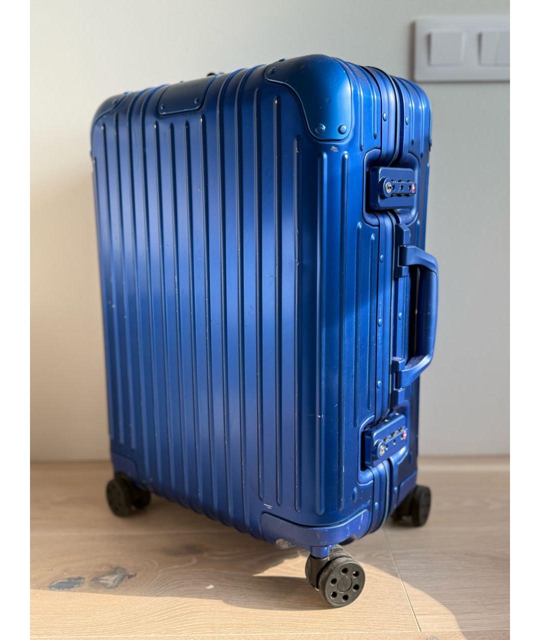 Rimowa Синий чемодан, фото 2