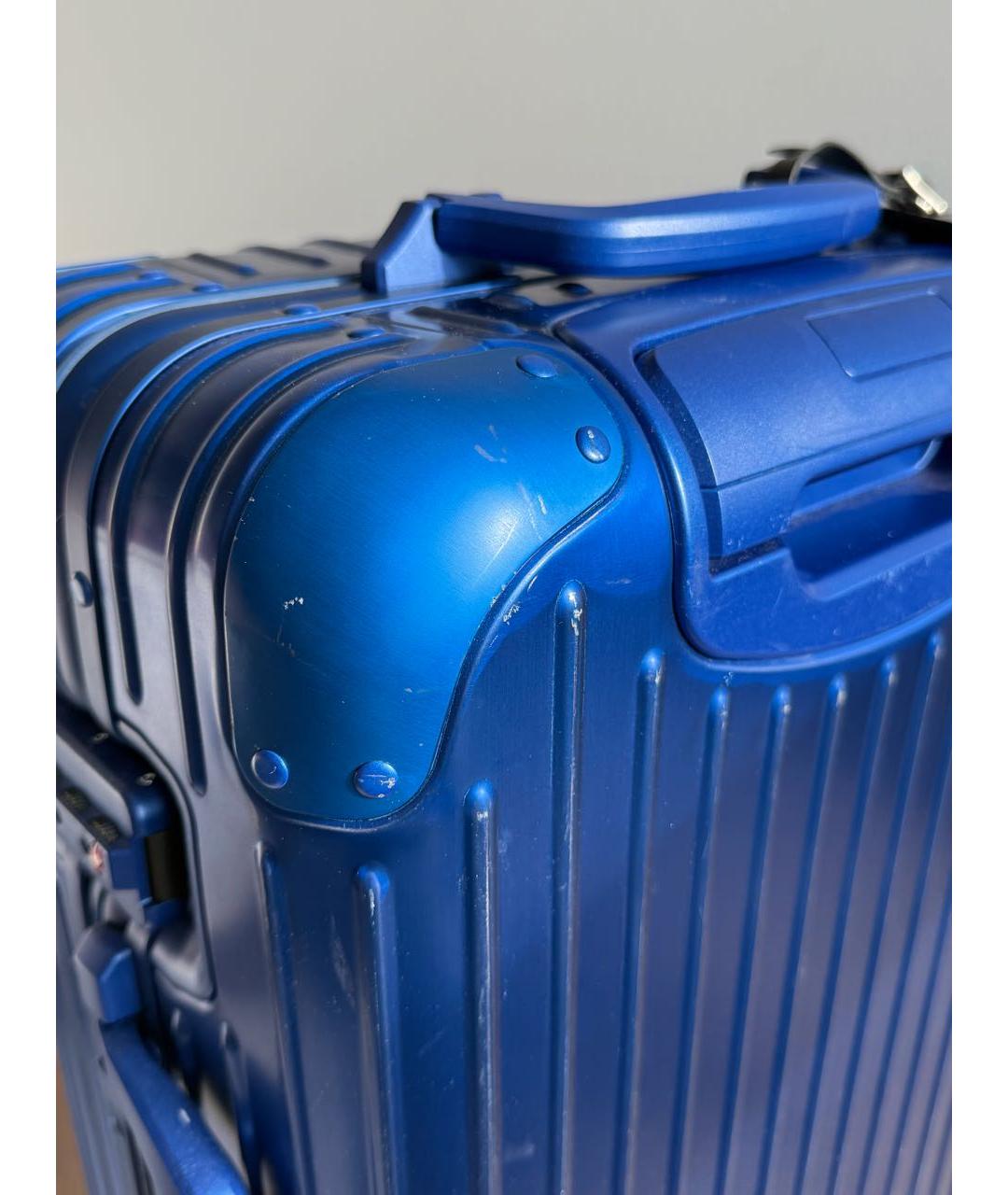Rimowa Синий чемодан, фото 6