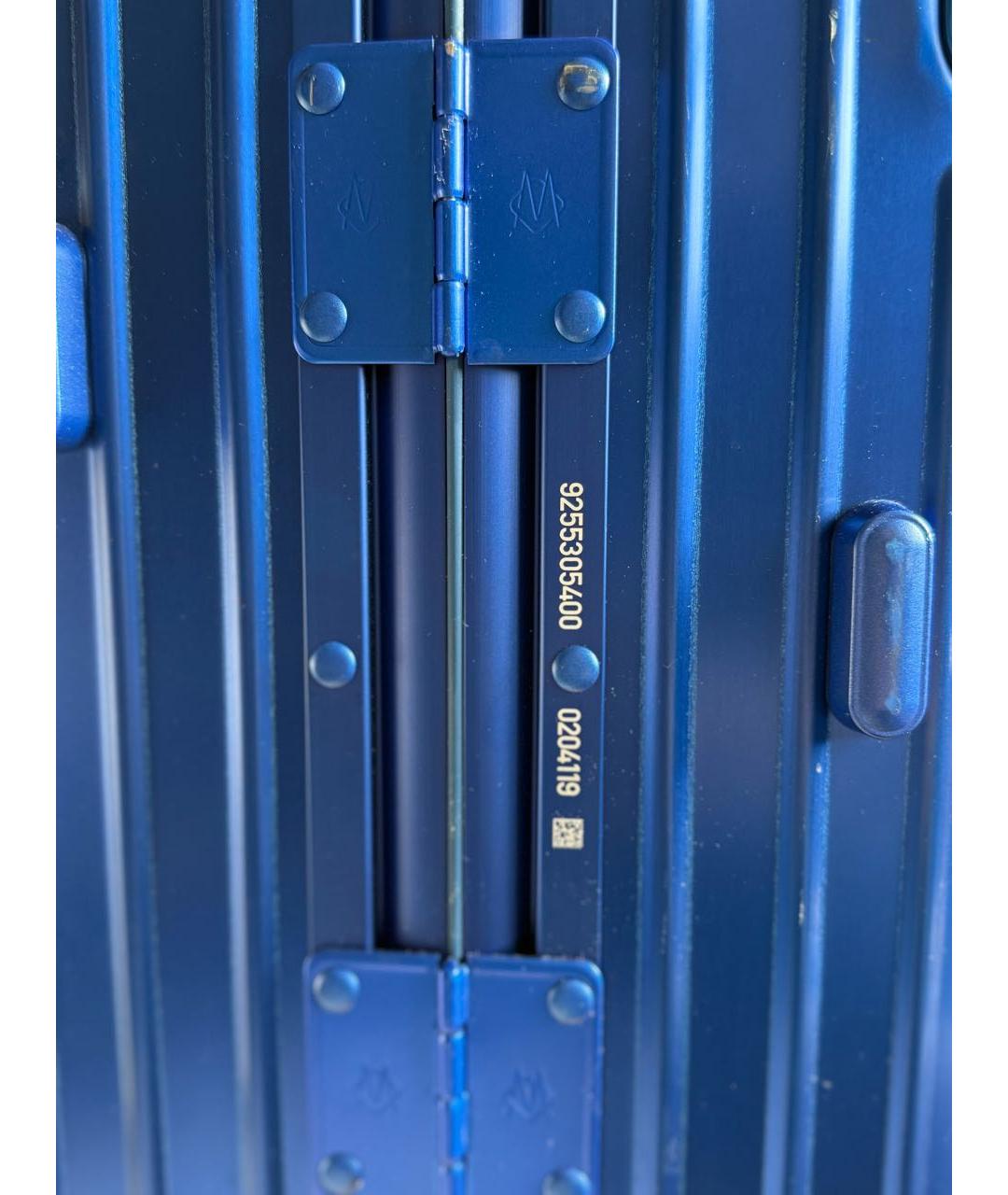 Rimowa Синий чемодан, фото 5