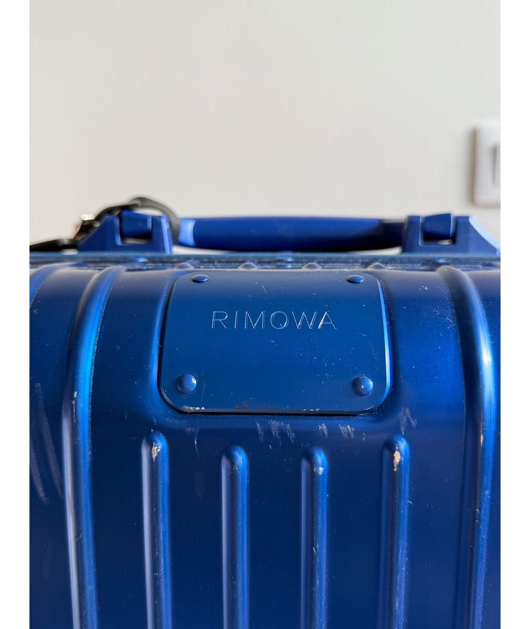 Rimowa Синий чемодан, фото 7